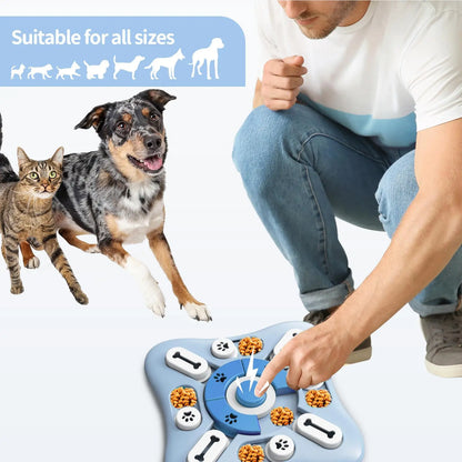 Interactive Dog Puzzle Feeder