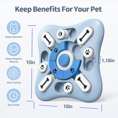 Interactive Dog Puzzle Feeder