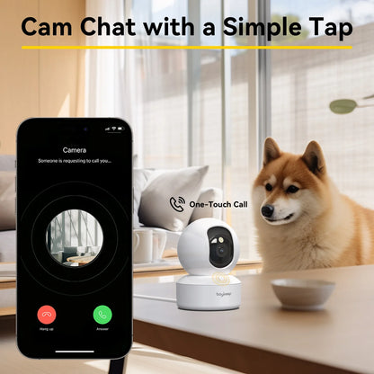 Indoor Pet Camera with Audio & Night Vision