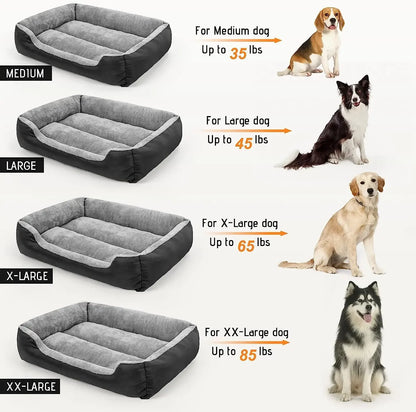 Washable Dog Bed for Large Dogs