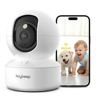Indoor Pet Camera with Audio & Night Vision