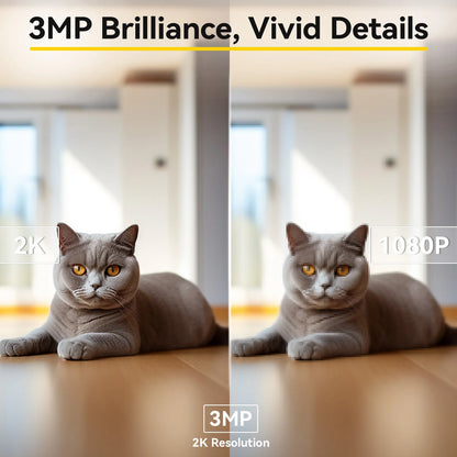 Indoor Pet Camera with Audio & Night Vision