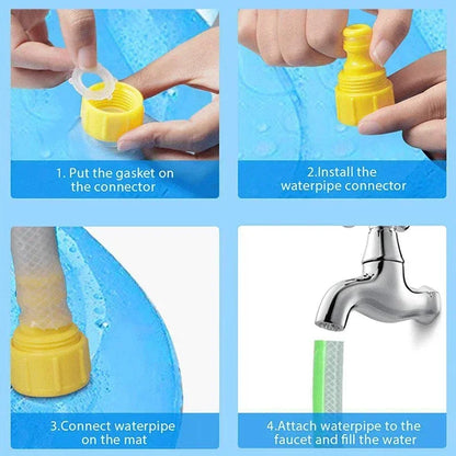 Dog Splash Sprinkler Pad