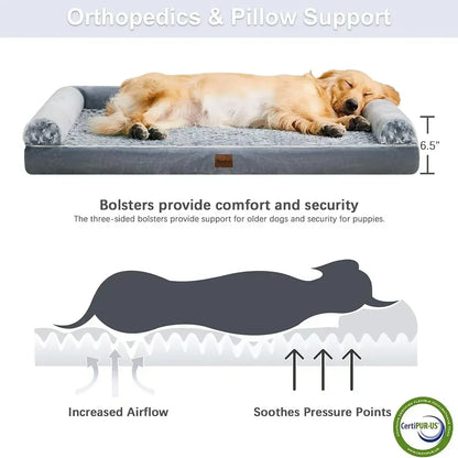 Luxury Washable Dog & Cat Bed