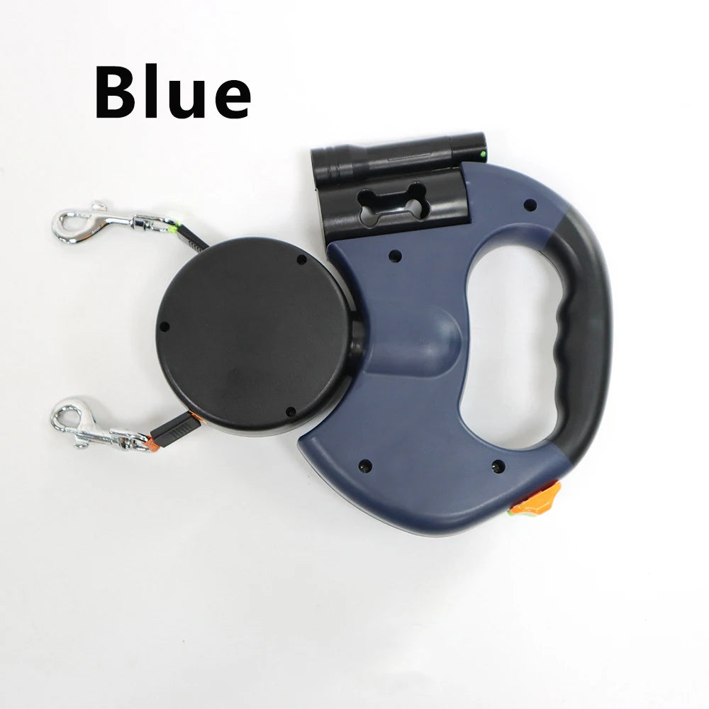 Dual Retractable Dog Leash