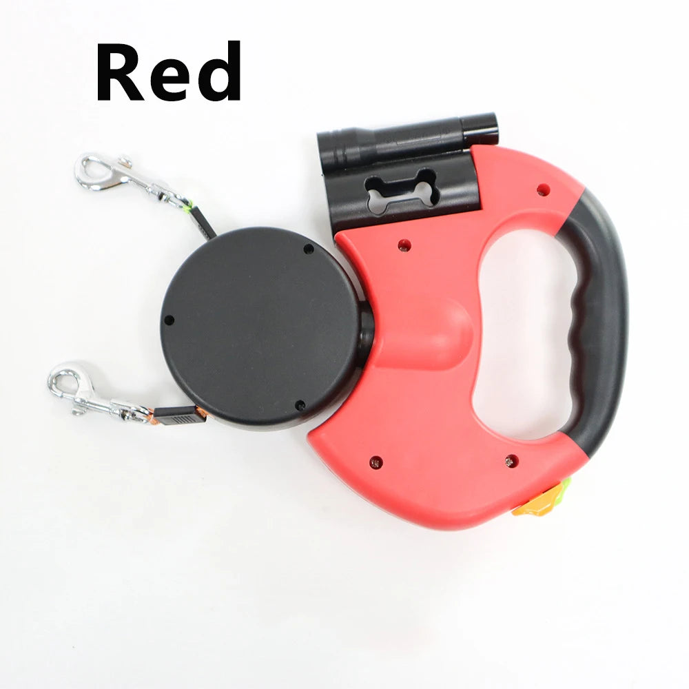 Dual Retractable Dog Leash