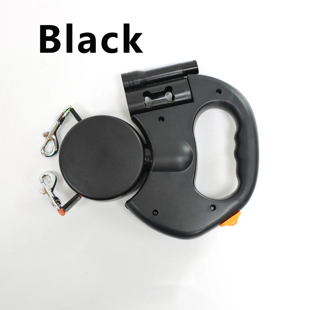 Dual Retractable Dog Leash